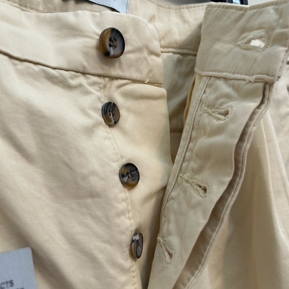 𝅺amendi GUNNAR MID RISE CHINO PANTS IN cream 34x32 - Picture 15 of 16